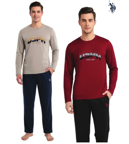US Polo 19087 Erkek Pijama Takımı resmi