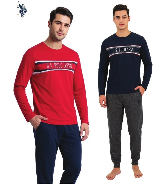 US Polo 19089 Erkek Pijama Takımı resmi