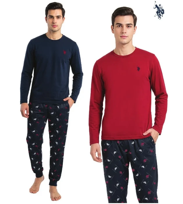 US Polo 19093 Erkek Pijama Takımı resmi