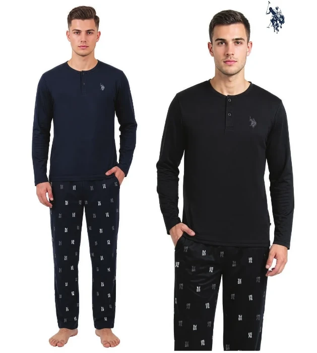 US Polo 19099 Erkek Pijama Takımı resmi