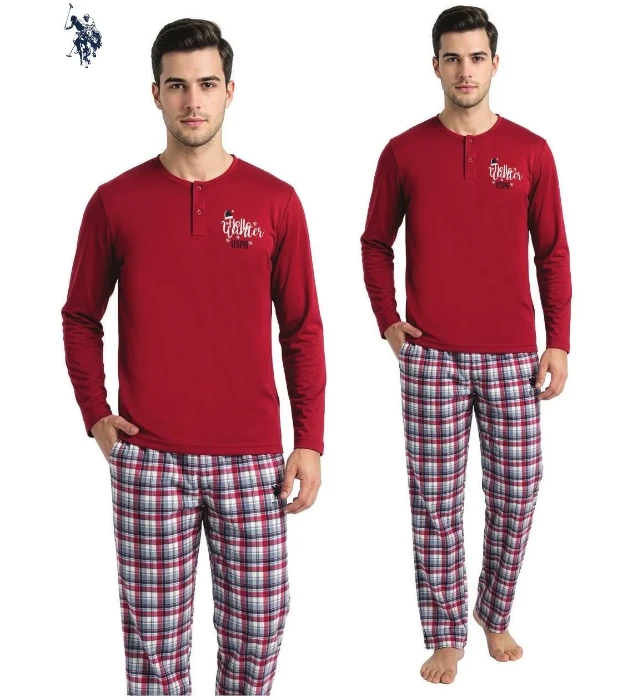 US Polo 19108 Erkek Pijama Takımı resmi