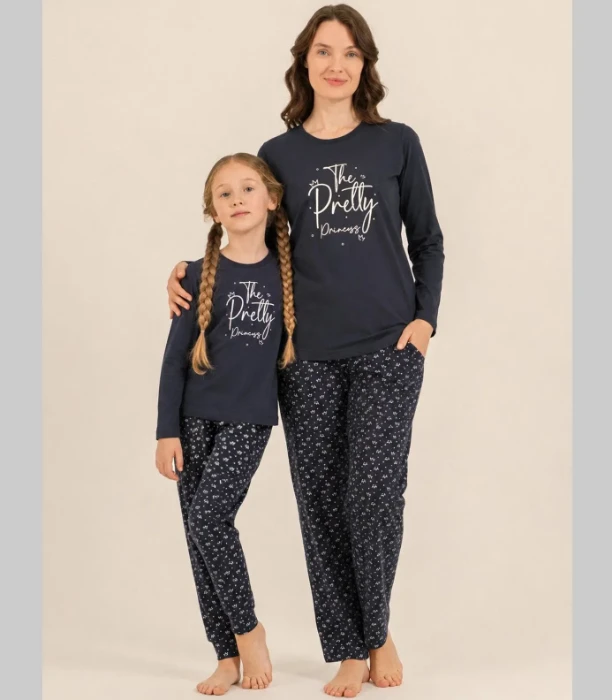 Arnetta AR3731 Anne Kız Pijama Takımı resmi