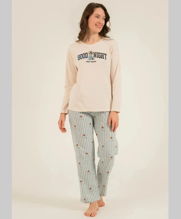 Arnetta AR3734 Anne Kız Pijama Takımı resmi