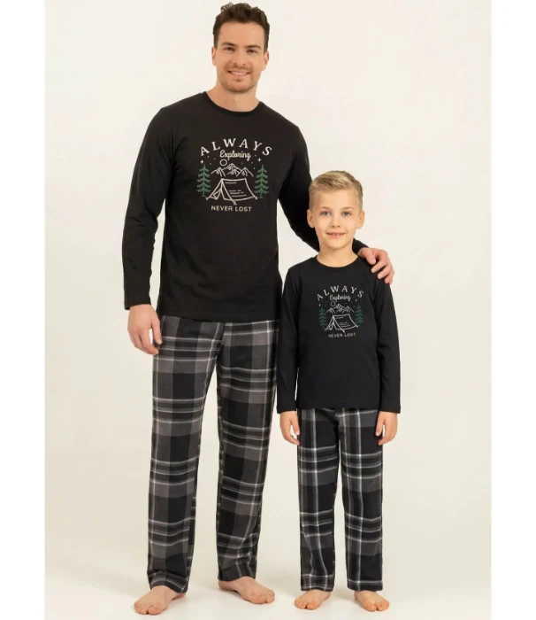 Arnetta AR3825 Baba Oğul Pijama Takımı resmi