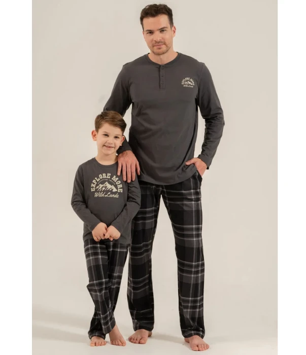 Arnetta AR3826 Baba Oğul Pijama Takımı resmi