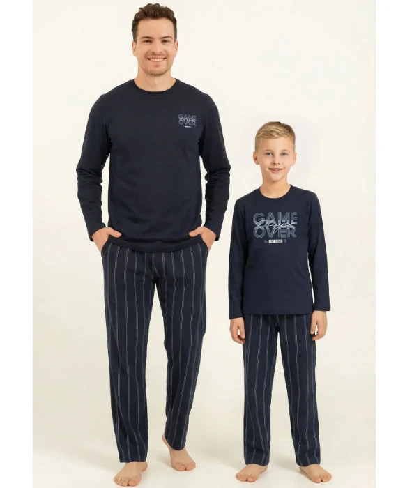 Arnetta AR3828 Baba Oğul Pijama Takımı resmi
