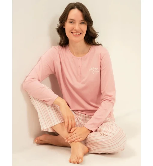 Arnetta AR3754 Uzun Kollu Pijama Takımı resmi