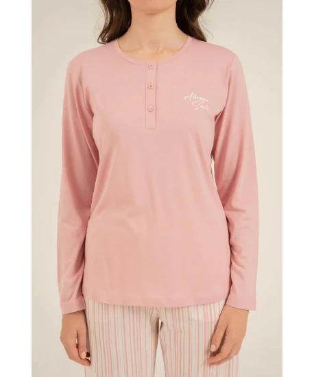 Arnetta AR3754 Uzun Kollu Pijama Takımı resmi