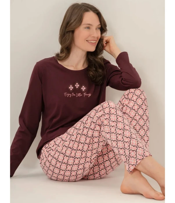 Arnetta AR3759 Uzun Kollu Pijama Takımı resmi