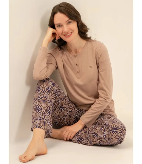 Picture of Arnetta AR3770 Long-Sleeve Pajama Set