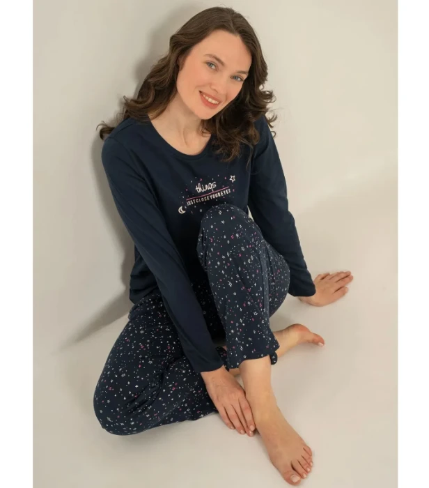 Arnetta AR3774 Uzun Kollu Pijama Takımı resmi