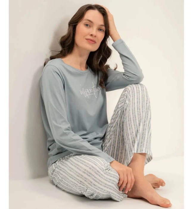 Arnetta AR3778 Uzun Kollu Pijama Takımı resmi