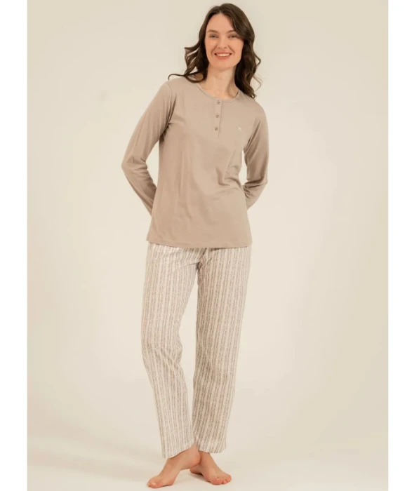 Arnetta AR3779 Uzun Kollu Pijama Takımı resmi