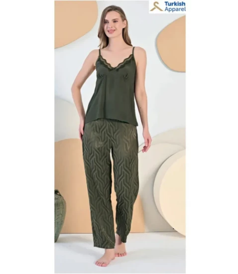 Feyza 5431 Kadın Sabahlıklı Pijama Takımı resmi