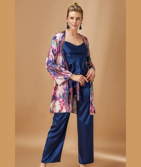 Nurteks 5951 Saten Pijama Takım resmi