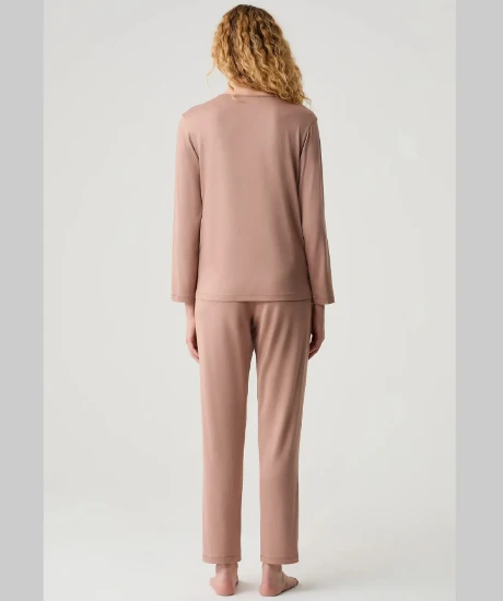 Catherine's 20302 Önden Düğmeli Pijama Takımı resmi