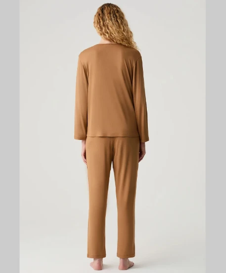 Catherine's 20302 Önden Düğmeli Pijama Takımı resmi