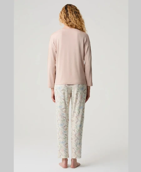 Catherine's 20308 Kadın V Yaka Pijama Takımı resmi