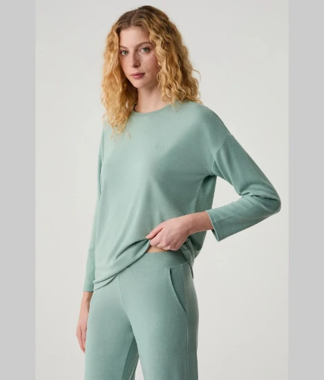 Catherine's 20312 Kadın Triko Pijama Takımı resmi