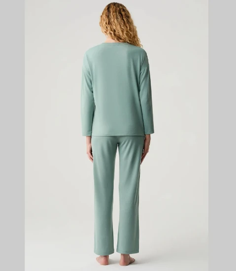 Catherine's 20312 Kadın Triko Pijama Takımı resmi