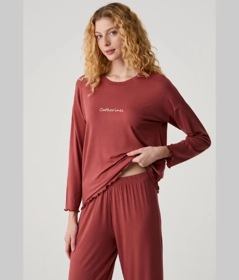 Image de Catherine's 20314 Ensemble Pyjama en Maille