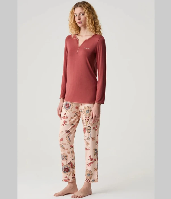 Catherine's 20315 Kadın Örme Pijama Takımı resmi