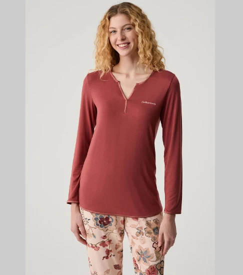 Catherine's 20315 Kadın Örme Pijama Takımı resmi