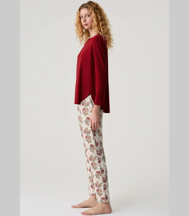 Catherine's 20317 Kadın Örme Pijama Takımı resmi