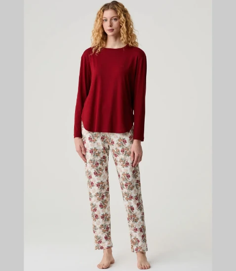 Catherine's 20317 Kadın Örme Pijama Takımı resmi
