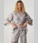 Catherine's 20323 Çiçekli Kadın Pijama Takımı resmi