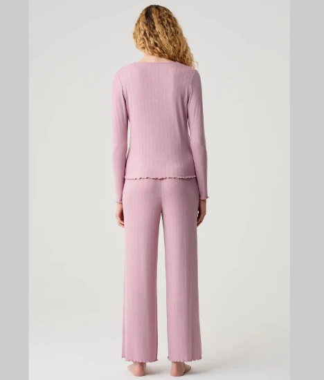 Catherine's 20329 Kadın V Yaka Pijama Takımı resmi