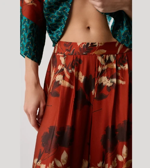 Penye Mood 10208 Kadın Oversize Gömlek Takım resmi