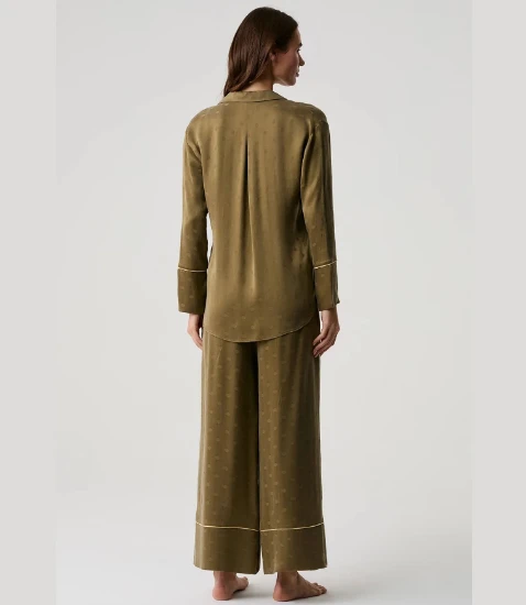 Penye Mood 10227 Düğmeli Pijama Takımı resmi