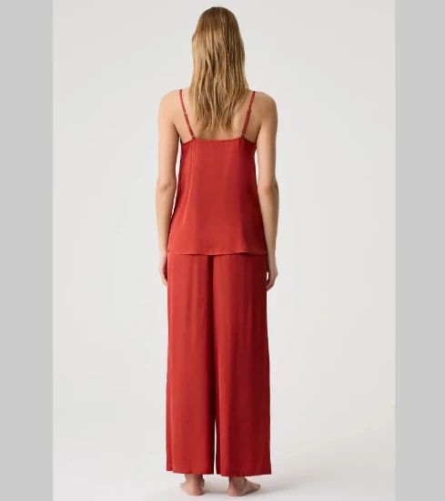 Penye Mood 10209 Viskon Üçlü Pijama Takımı resmi