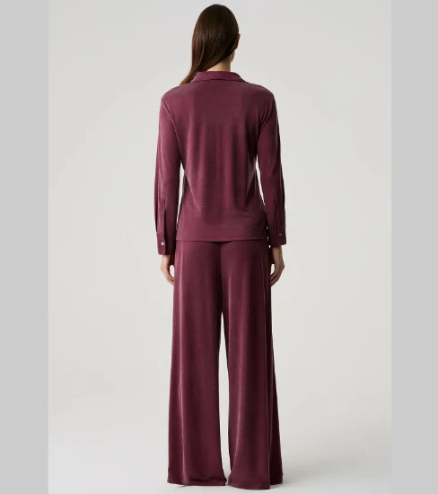 Image de Penye Mood 10235 Ensemble Chemise et Pantalon en Tencel