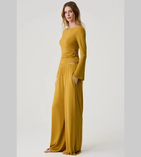 Penye Mood 10223 Bol Paça Pantolon Takım resmi