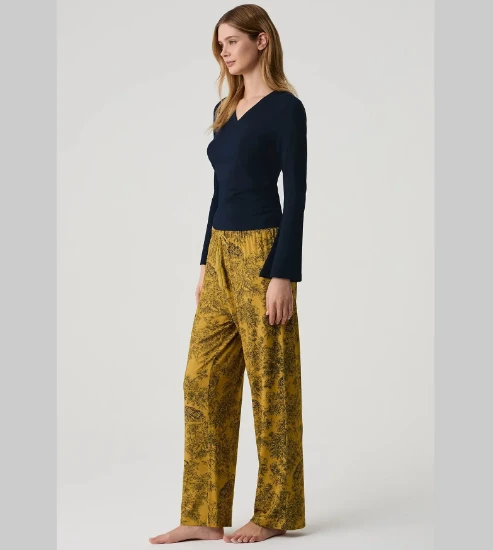 Penye Mood 10226 V Yaka Pijama Takımı resmi