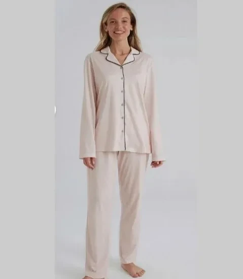 Eros Esk31800 Önden Düğmeli Pijama Takımı resmi