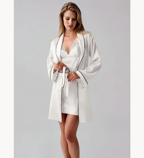 Picture of Perin 9650 6 Pcs Satin Robe Set