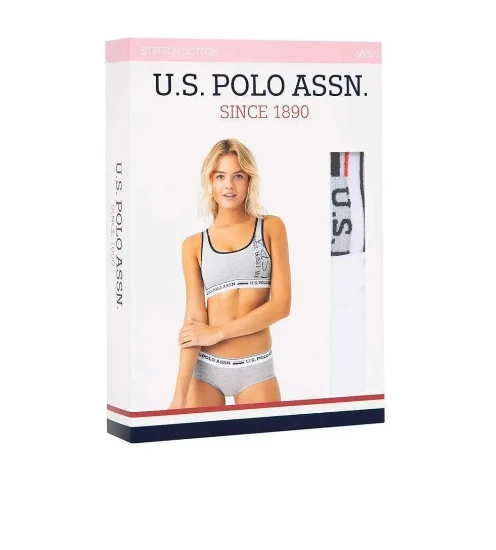 Picture of U.S. Polo 66255 Bustier and Brief Set