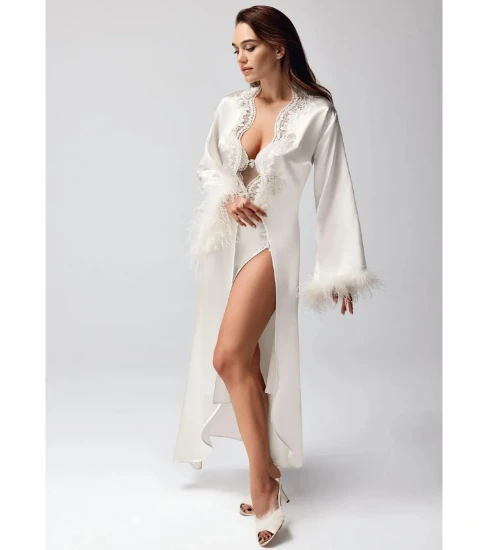 Picture of Perin 9950 6 Pcs Satin Robe Set