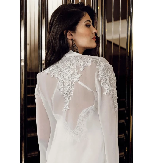 Picture of Perin 9700 6 Pcs Satin Robe Set