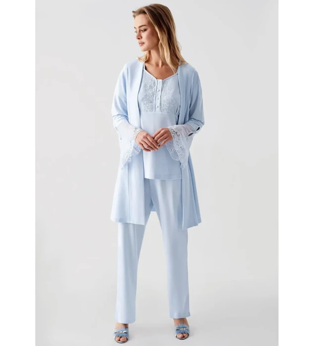 Perin 322 Penye Sabahlıklı Pijama Takım resmi