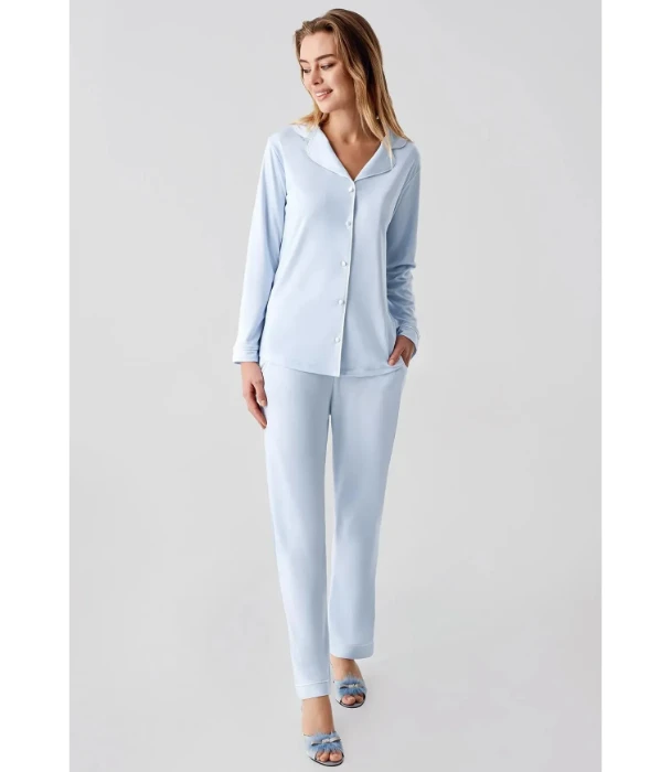 Perin 1035 Saten Pijama Takım resmi