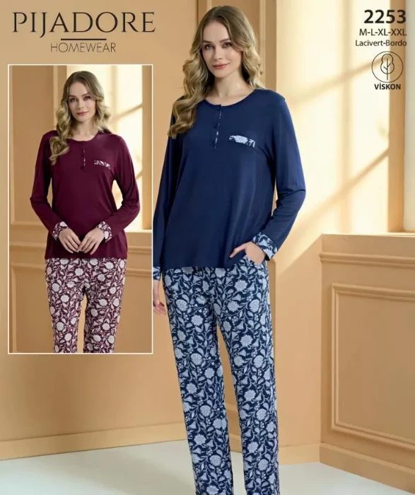 Pijadore 2253 Kadın Pijama Takımı resmi