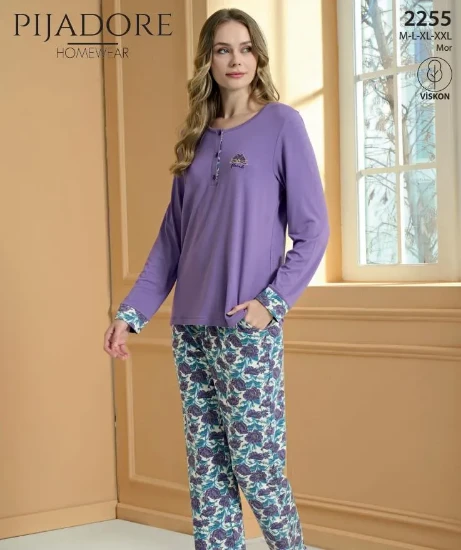 Pijadore 2255 Kadın Pijama Takımı resmi