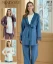 Picture of Pijadore 2210 Maternity Pajama Set with Dressing Gown