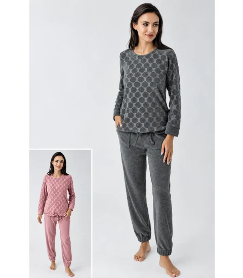 Artış 15200 Waffle Polar Pijama Takım resmi