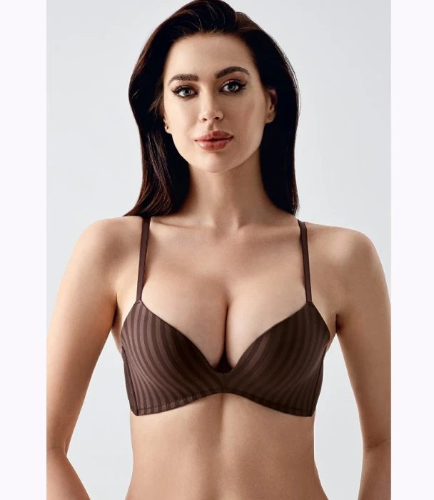 Newbra 1796 Balensiz Destekli Push Up Sütyen resmi