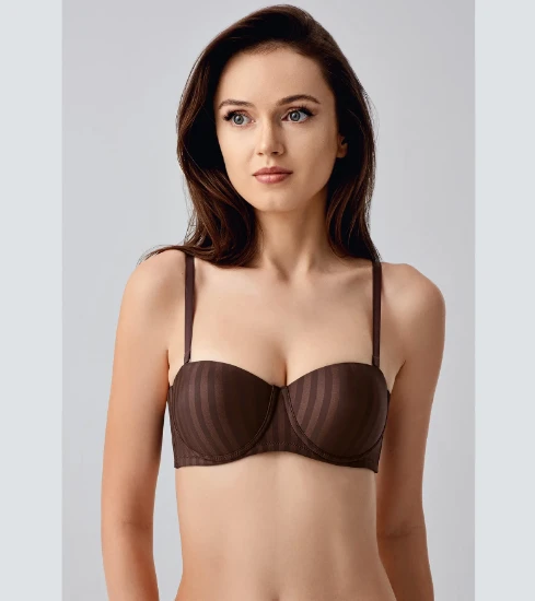 Newbra 7056 Straplez Push Up Sütyen resmi